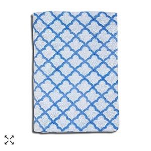 Roller rabbit Jemina blue queen quilt and pillow cases
